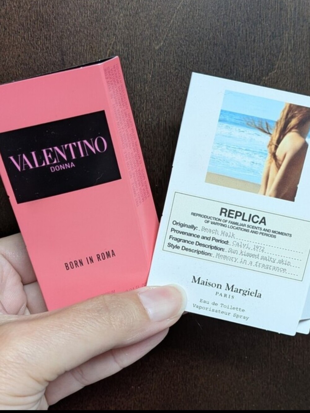 FREE w/ bundle - Valentino Born In Roma And Maison Margiela Beach Walk Samples
